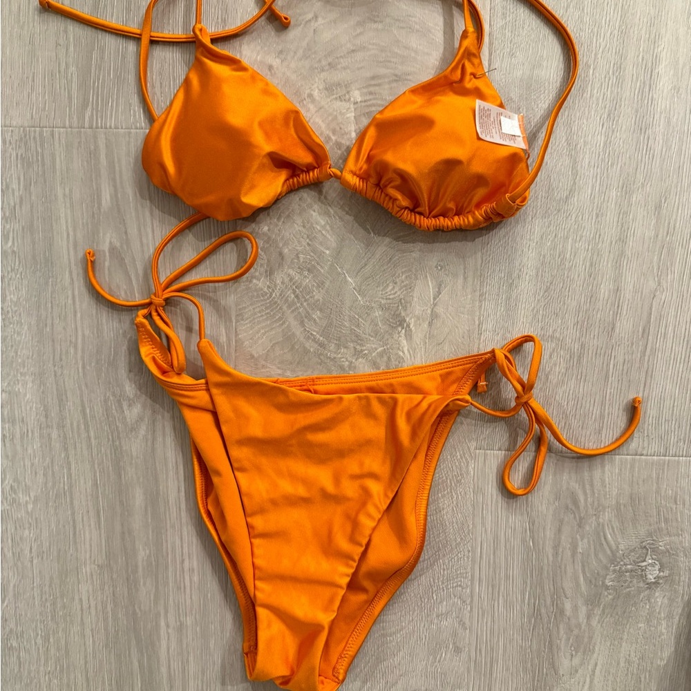 Target Orange Bikini Set